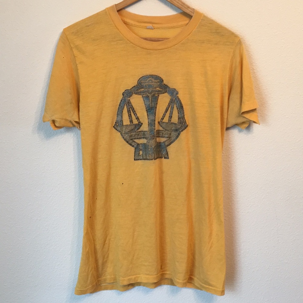Vintage ‘Libra’ astrological sign t-shirt